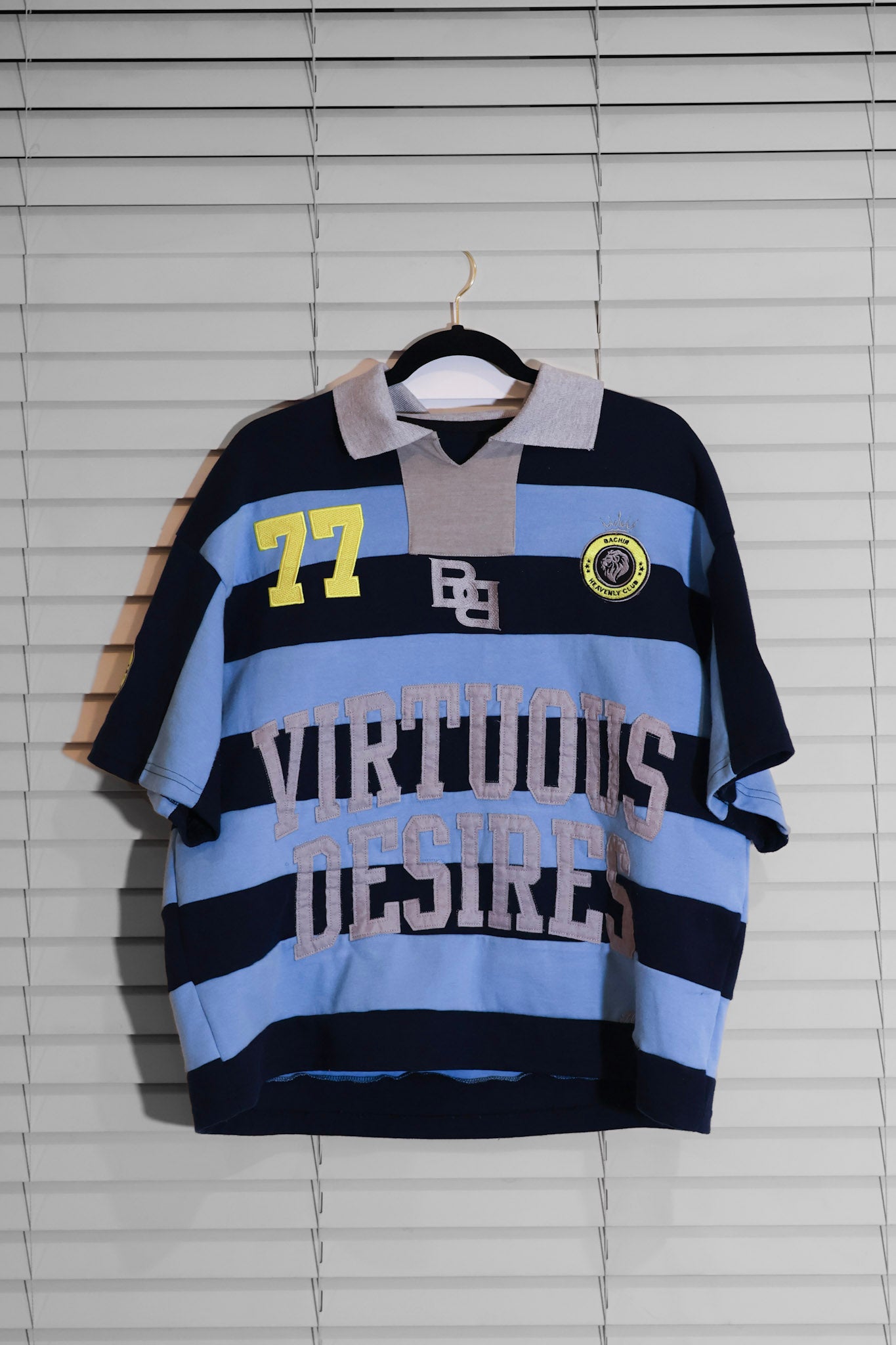 "HEAVENLY CLUB" Boxy Athletic Polo