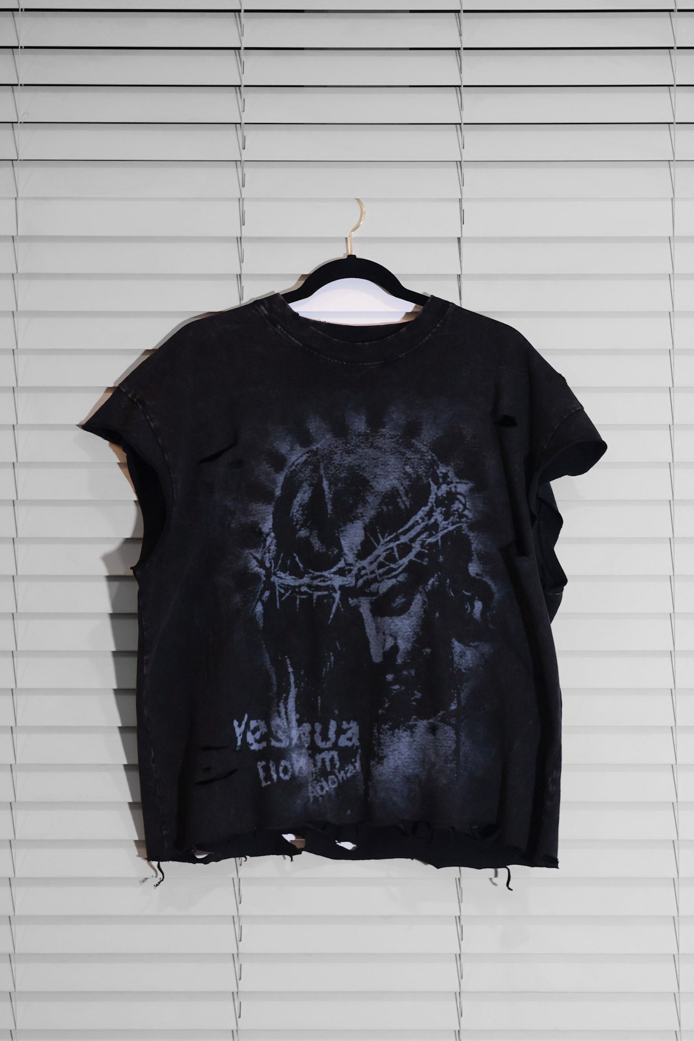 “CRUCIFIX” Sleeveless T-Shirt