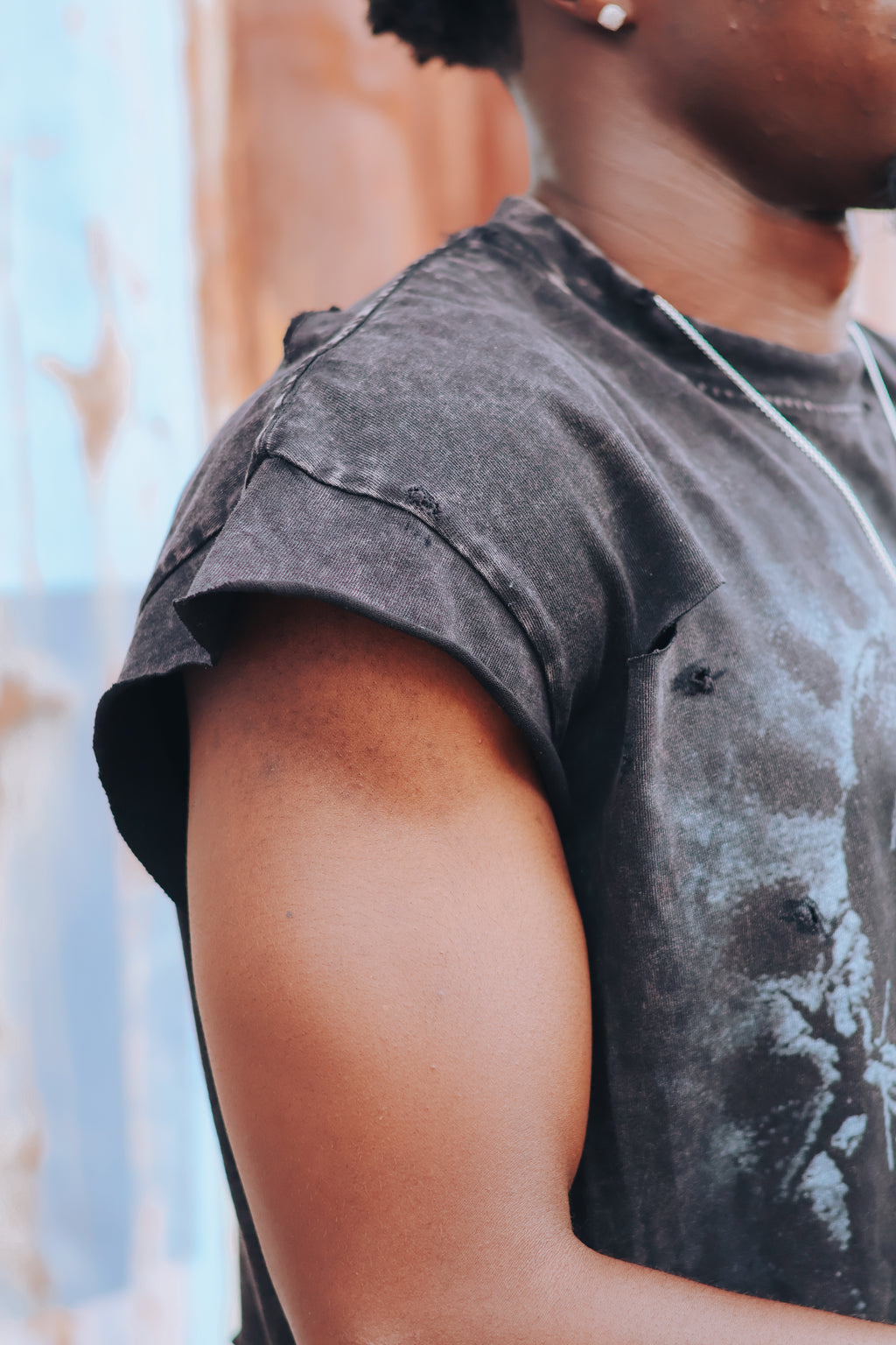 “CRUCIFIX” Sleeveless T-Shirt